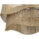 Rhine LED Natural Jute Chandelier Ceiling Light